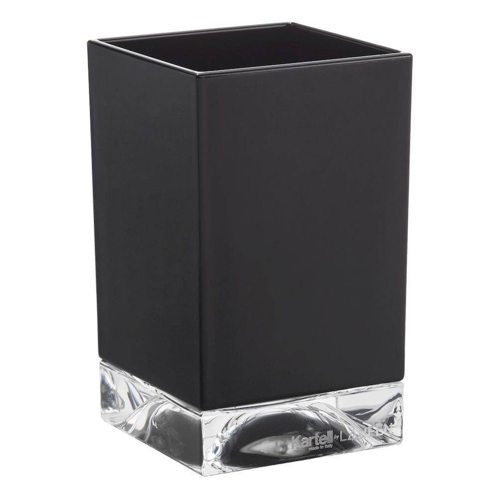Laufen - Tumbler ''Boxy'', plastic - Opaque Black
