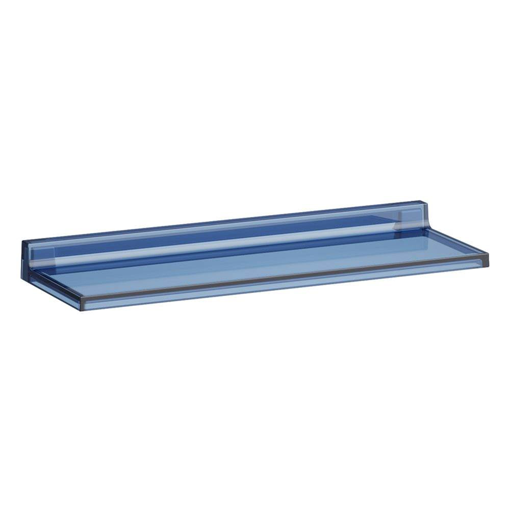 Laufen - Shelf, ''Shellfish'', wall-mounted, plastic - Blue