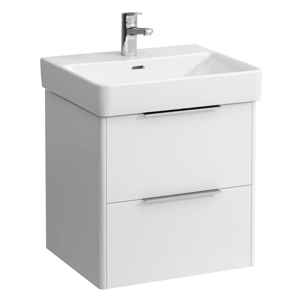 Laufen - Vanity Only, with 2 drawers, incl. drawer organizer, matching washbasin 810962 - White Glossy