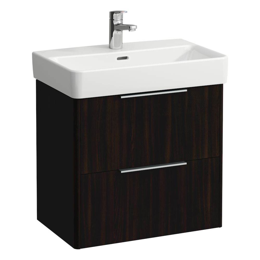 Laufen - Vanity Only, with 2 drawers, matching washbasin 818959 - Dark Elm Brown