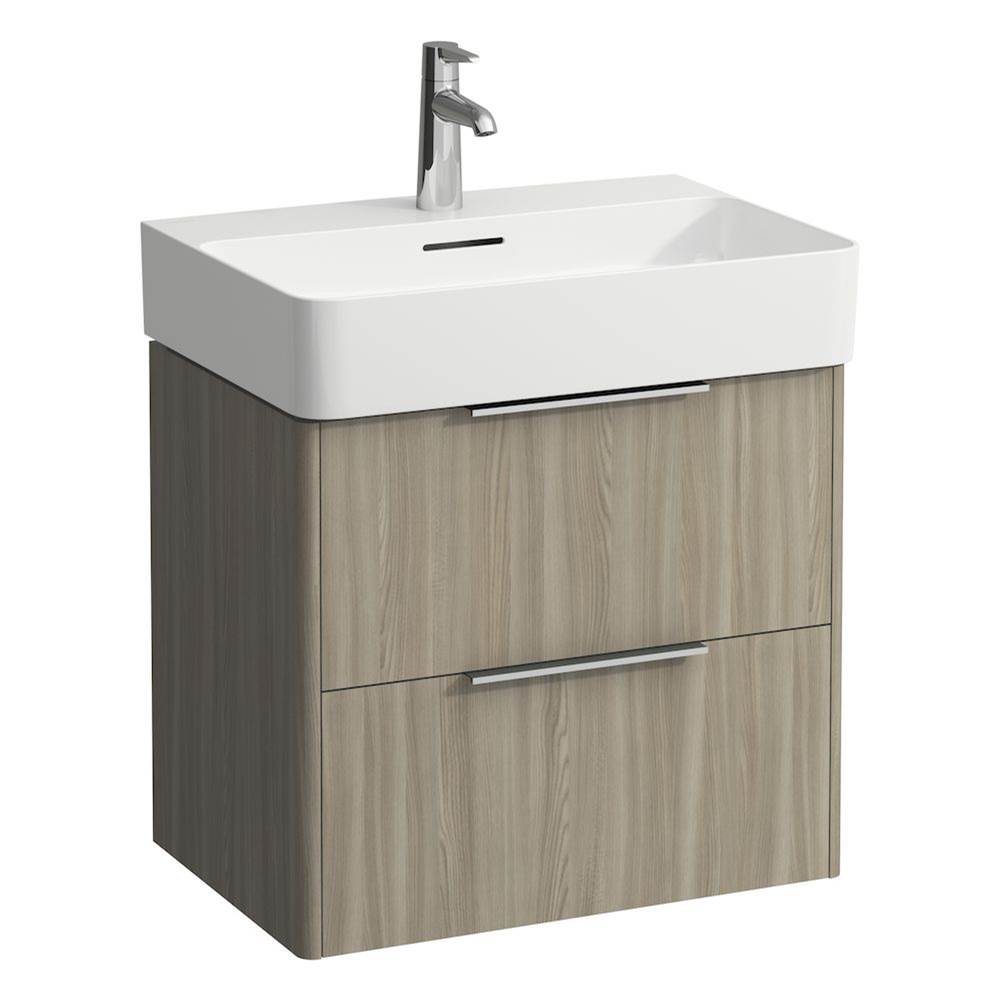 Laufen - Vanity Only, with 2 drawers, incl. drawer organizer, matching washbasin 810283 - Light Elm