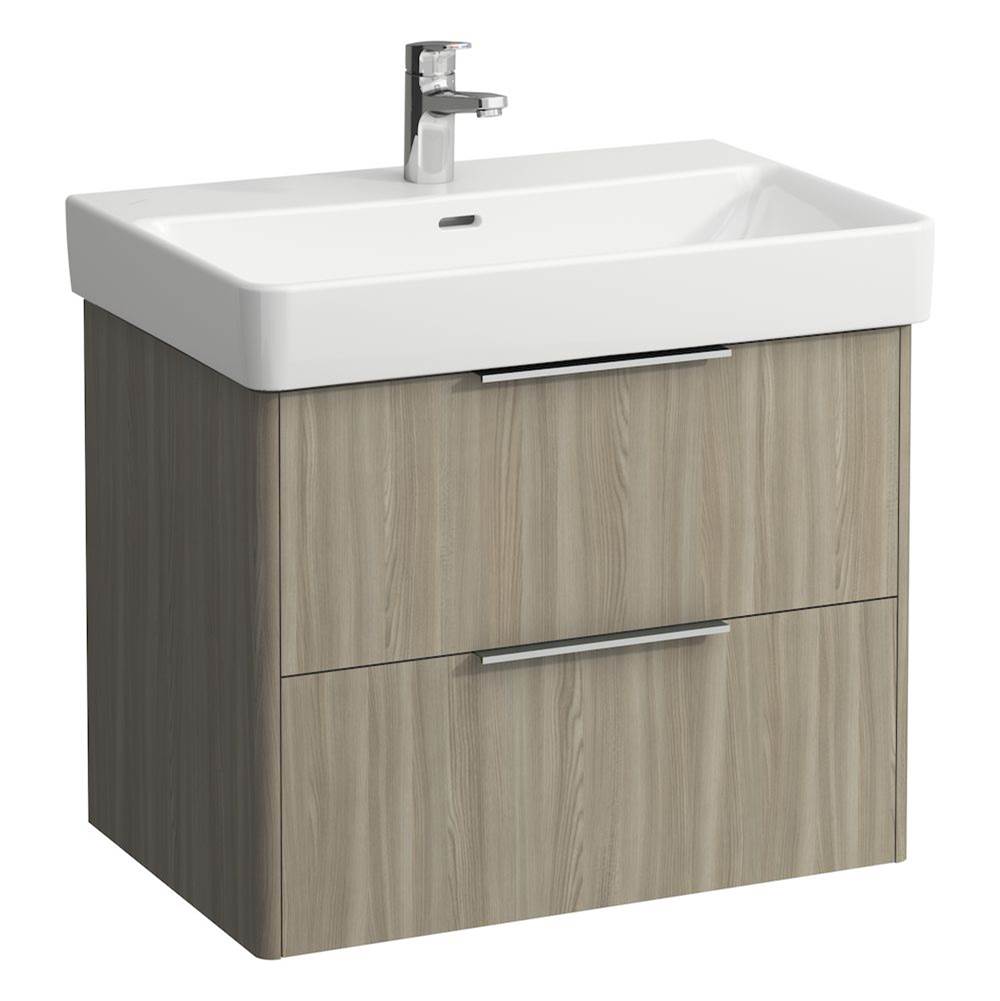 Laufen - Vanity Only, with 2 drawers, incl. drawer organizer, matching washbasin 810967 - Light Elm