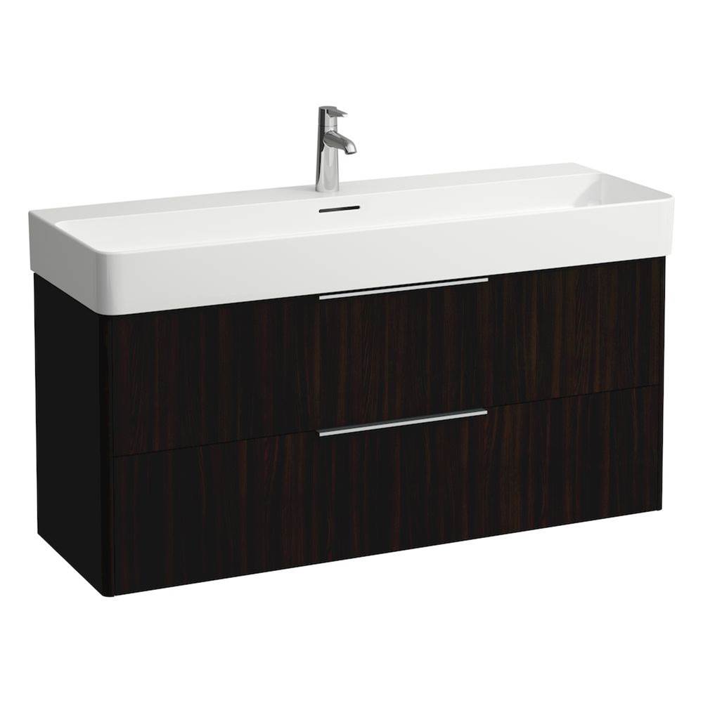 Laufen - Vanity Only, with 2 drawers, incl. drawer organizer, matching washbasin 810289 - Dark Elm Brown
