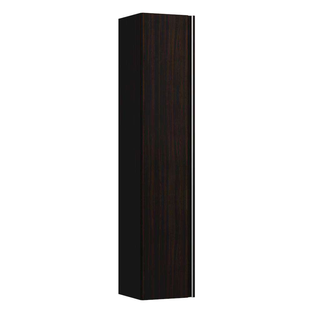 Laufen - Tall Cabinet, 1 door, left hinged - Dark Elm Brown