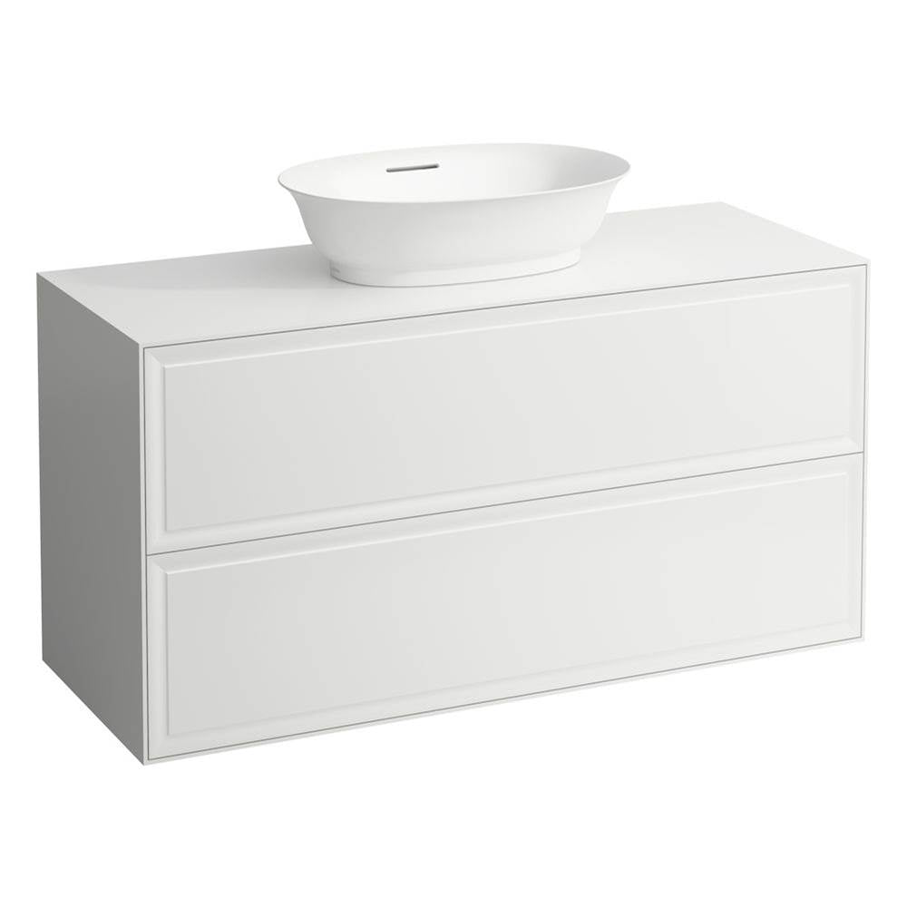 Laufen - Drawer element Only, 2 drawers, matches bowl washbasins 812852, 812855 - White Glossy