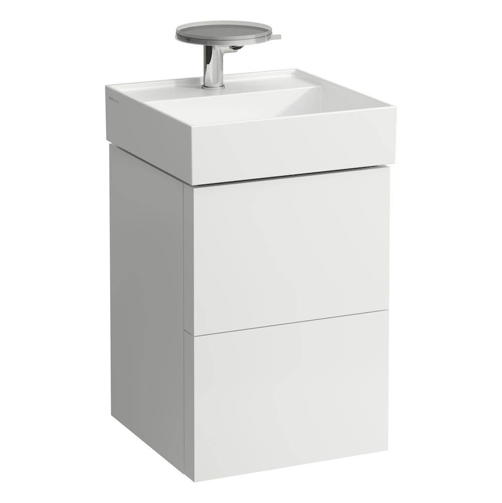 Laufen - Vanity Only with two drawers for washbasin 815331 (incl. organiser) - White Matte