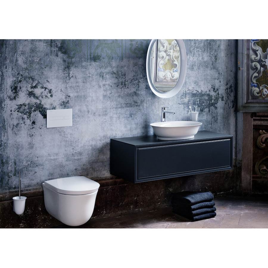 Bowl washbasin, oval - without overflow - Optional ceramic drain & cover