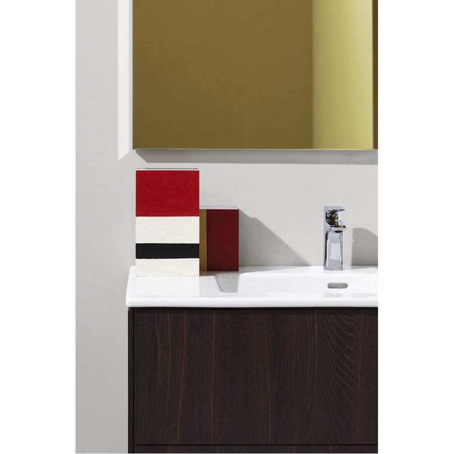 Combipack 1000 mm, washbasin ''slim'' with vanity unit ''Base'' with 2 drawers, incl. drawer organizer, wall mounted