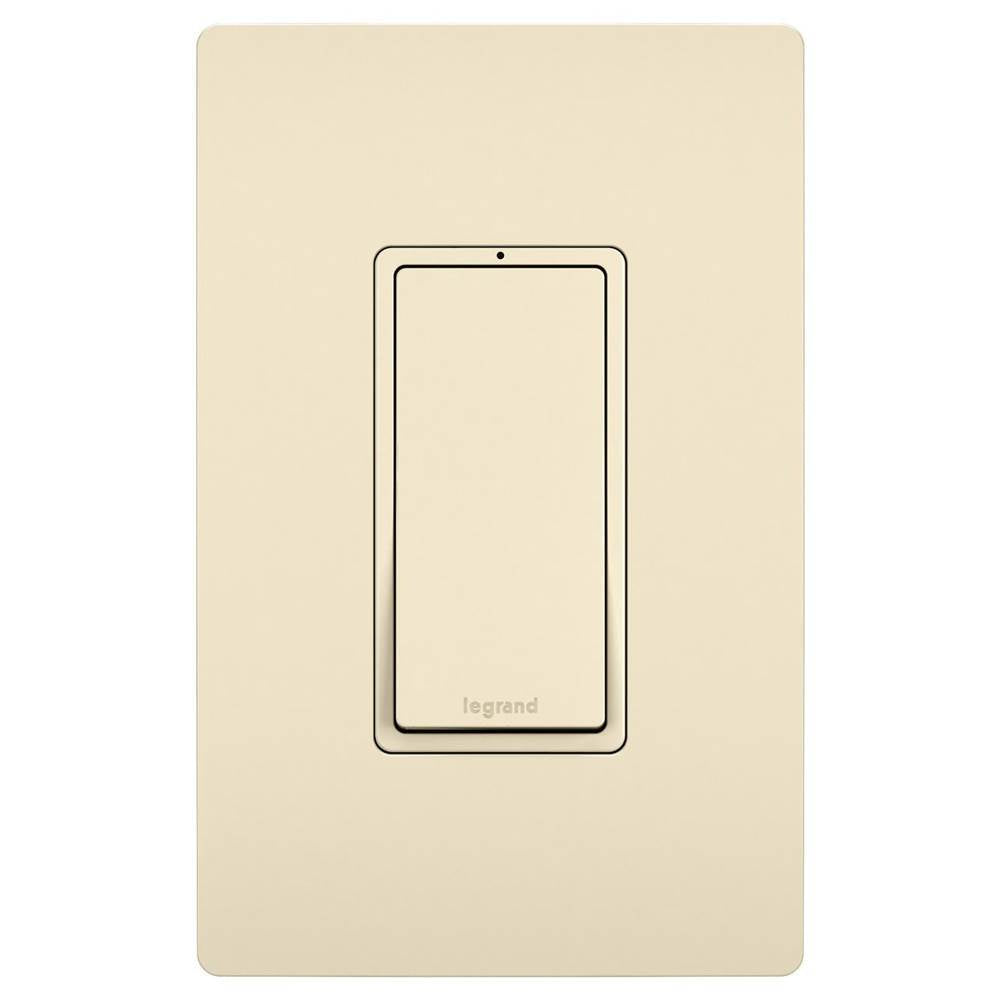 Legrand - radiant 15A 3-Way Switch with Locator Light, Light Almond - Light Almond