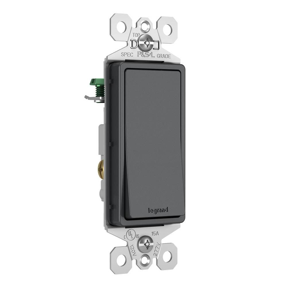 radiant 15A 3-Way Switch, Graphite