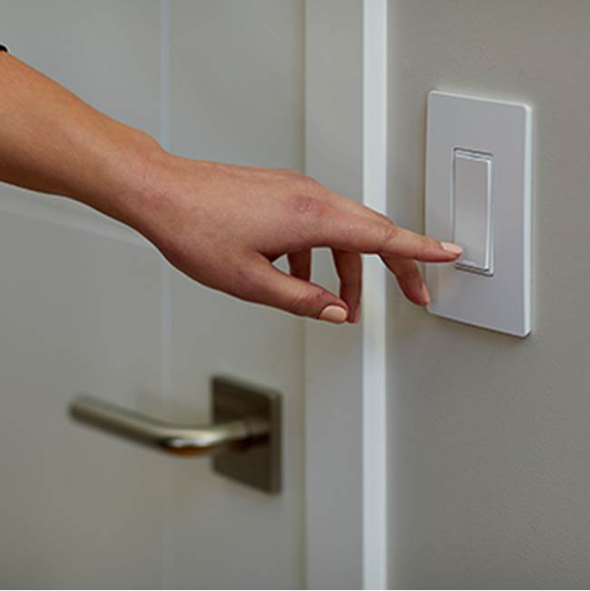 radiant Smart Switch, Wi-Fi, White