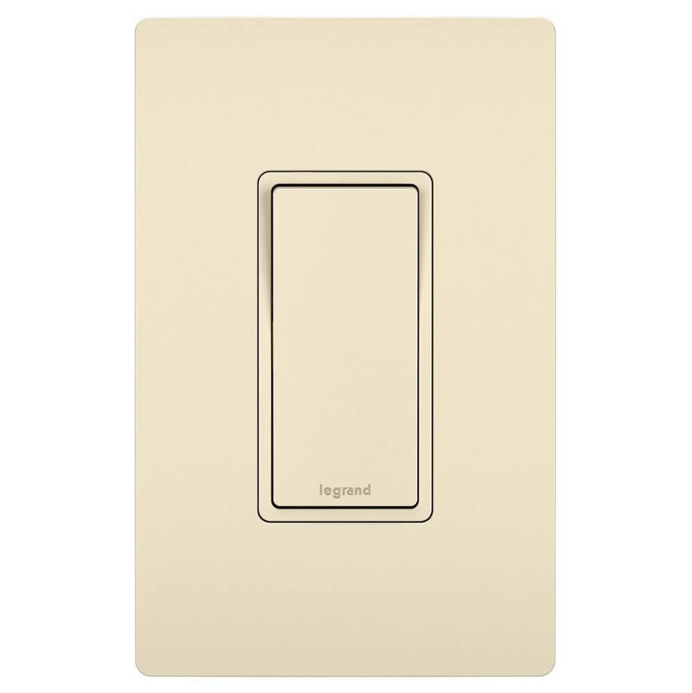 Legrand - radiant 15A 4-Way Switch, Light Almond - Light Almond