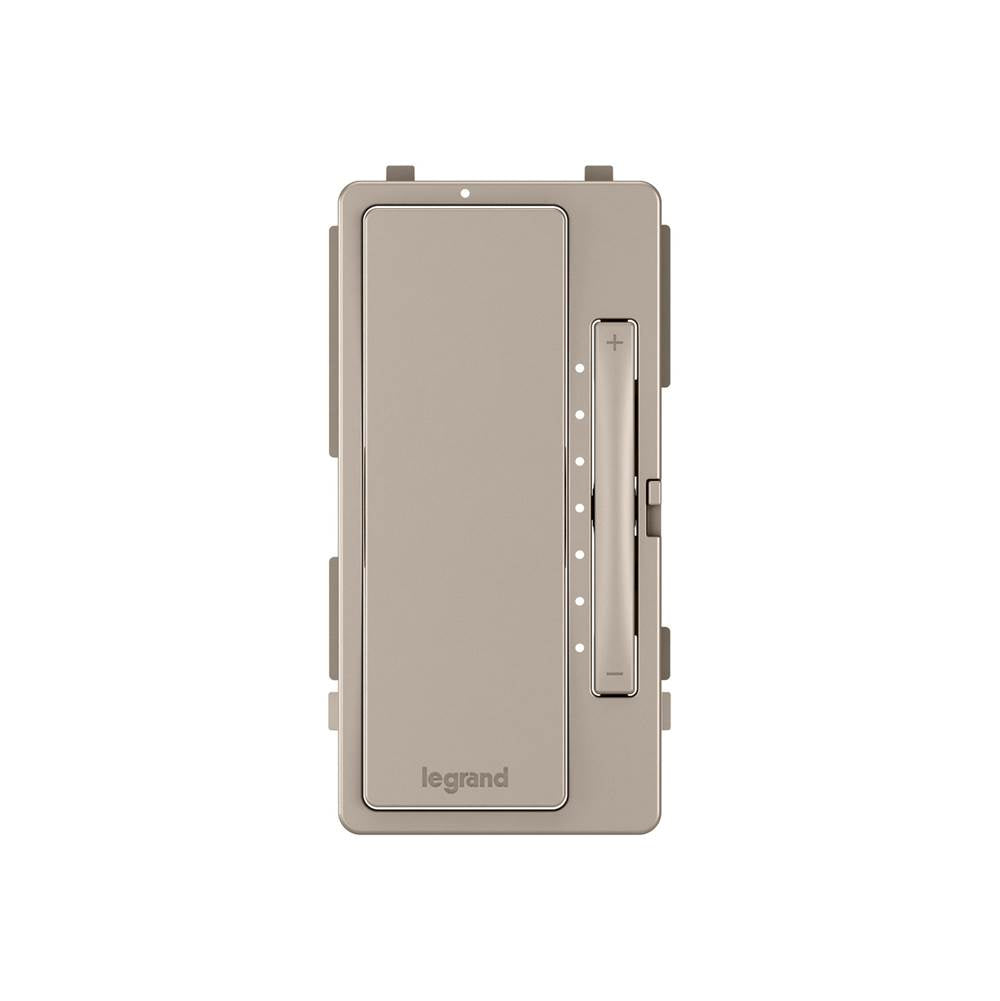 Legrand - radiant Interchangeable Face Cover for Multi-Location Master Dimmer, Nickel - Nickel