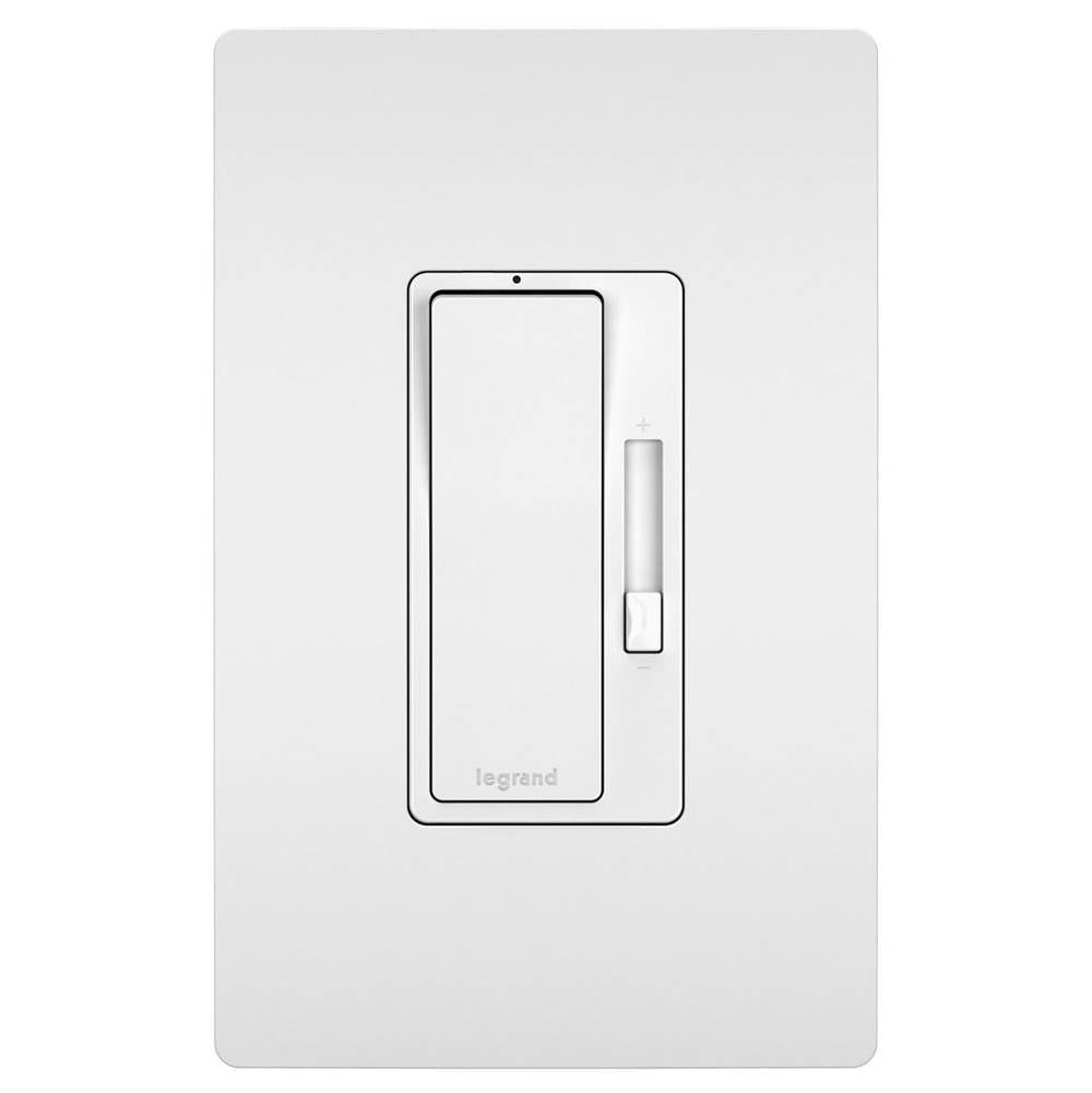 Legrand - radiant 120V, 1100W Incandescent Single Pole/3-Way Dimmer, White - White