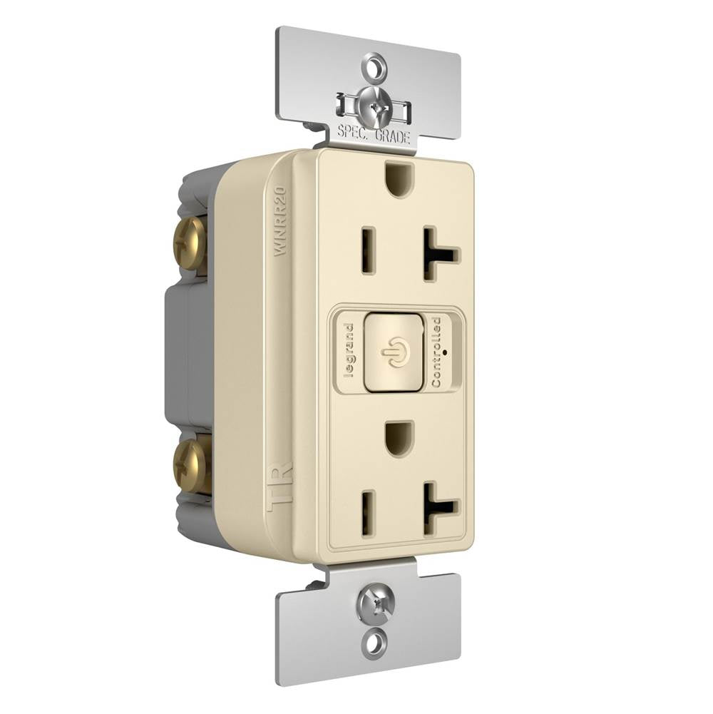Smart 20A Outlet with Netatmo, Light Almond