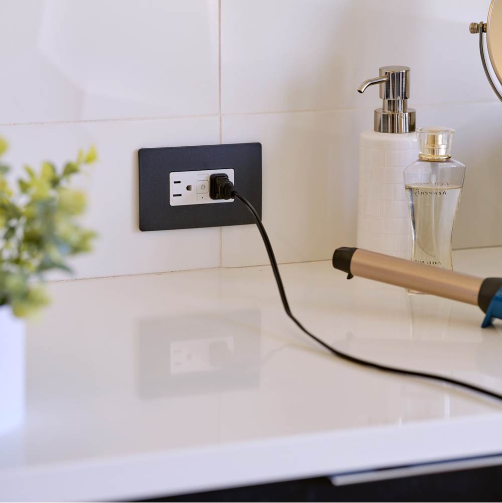 Smart 15A Outlet with Netatmo, Light Almond