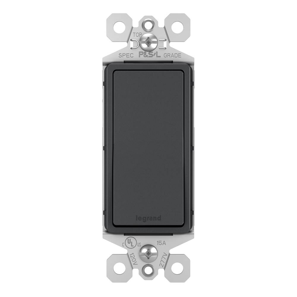 radiant 15A 3-Way Switch, Graphite