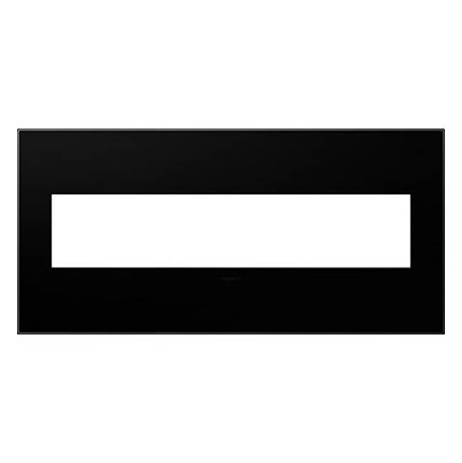 Legrand - Black Ink, 5-Gang Wall Plate - Black Ink
