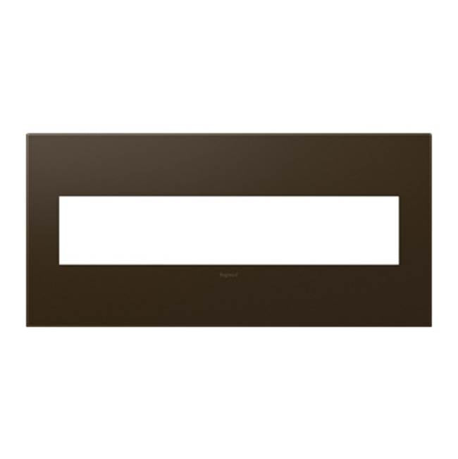 Legrand - Bronze, 5-Gang Wall Plate - Bronze