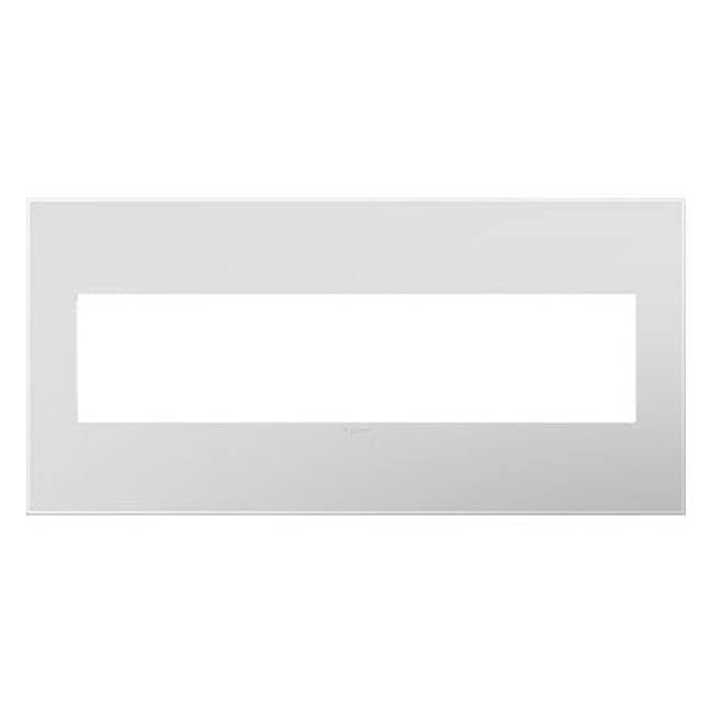 Legrand - Powder White, 5-Gang Wall Plate - Powder White