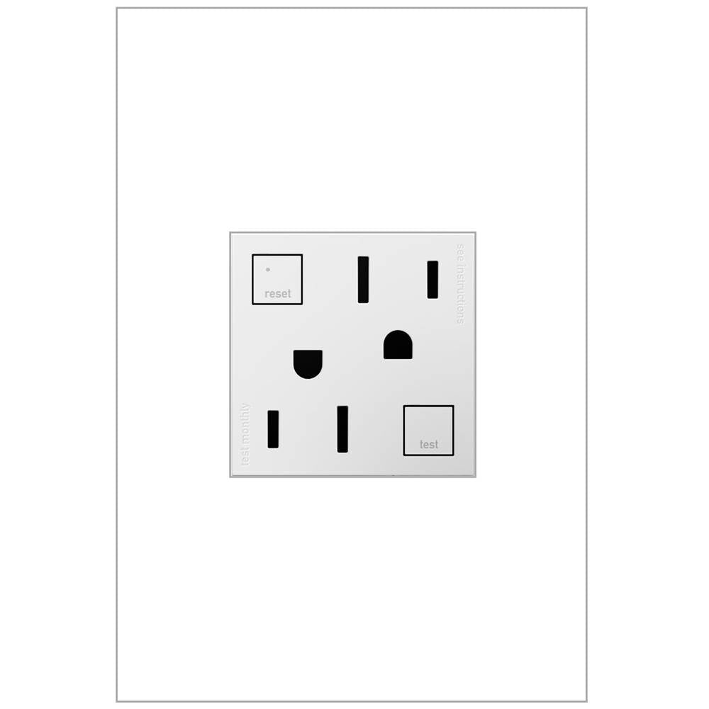 Legrand - Tamper-Resistant GFCI, 15A - White