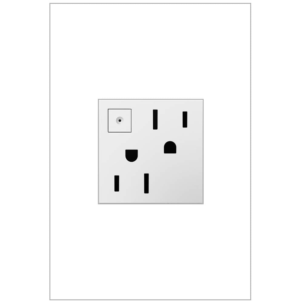 Legrand - Energy-Saving On/Off Outlet, 15A - White