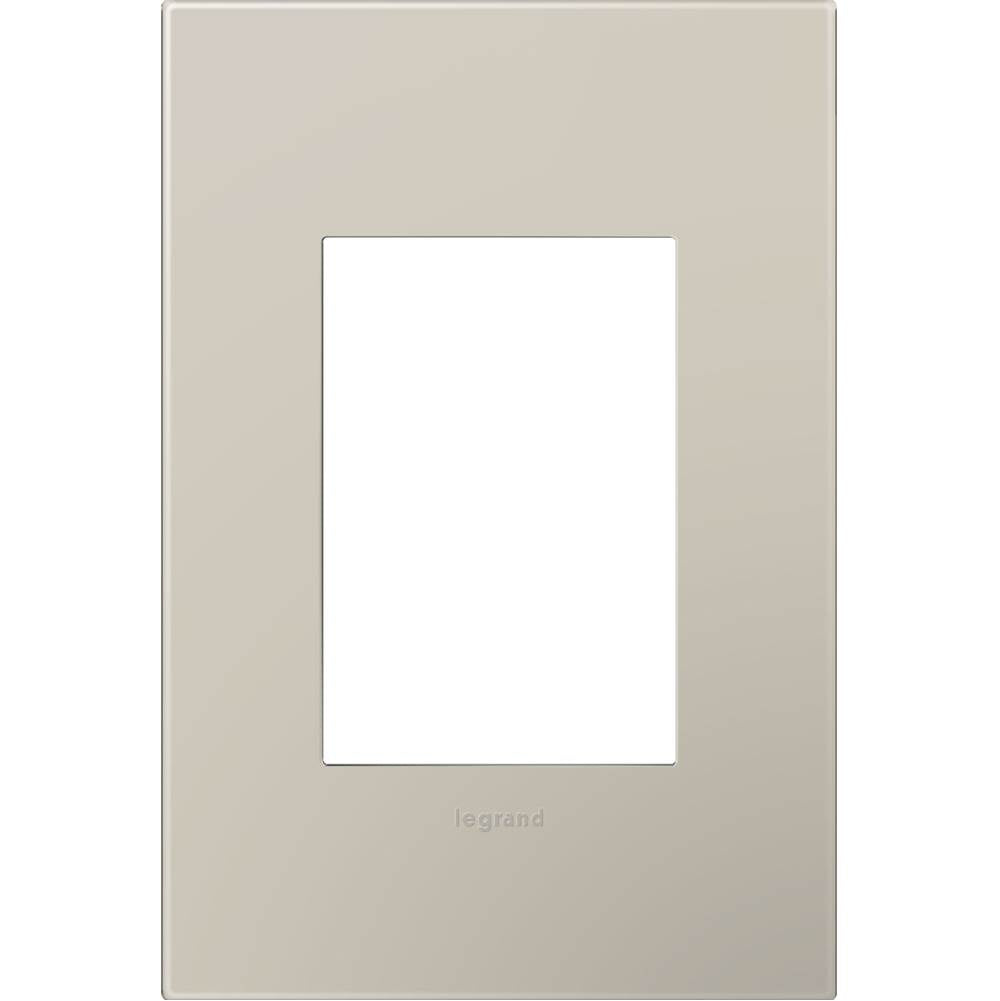 Legrand - Greige, 1-Gang + Wall Plate - Greige