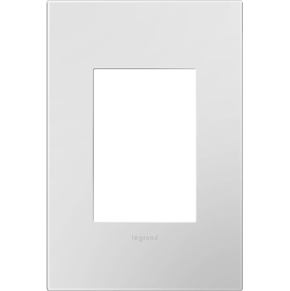 Legrand - Powder White, 1-Gang + Wall Plate - Powder White