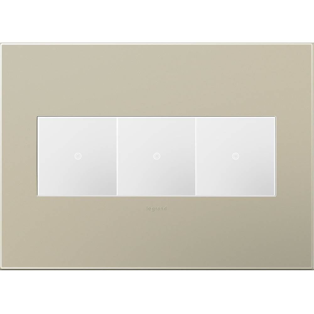 Pale Blue, 3-Gang Wall Plate