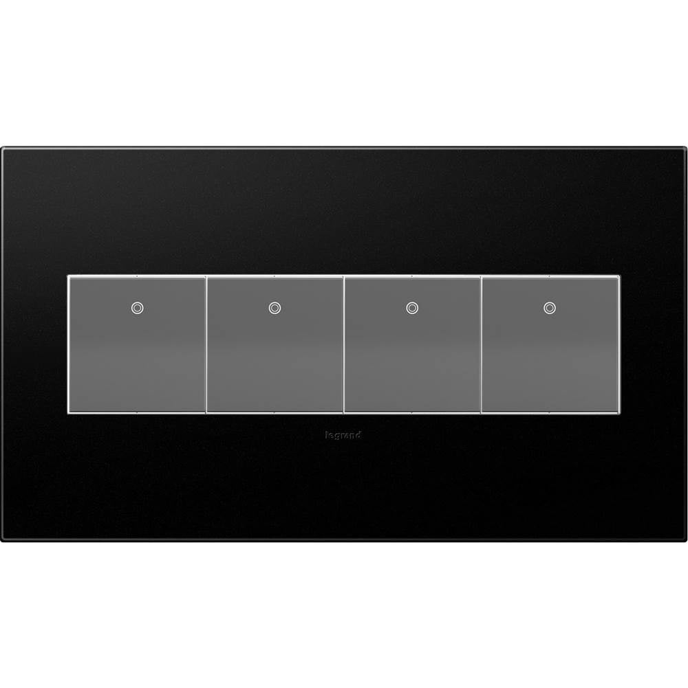 Pale Blue, 4-Gang Wall Plate