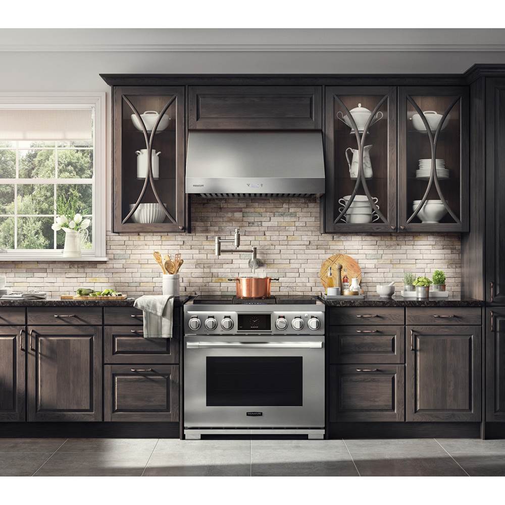 Dual Fuel Range, 36'', Sous Vide, Induction, Combi Steam Oven, Sabbath Mode, Self Clean and Speed Clean