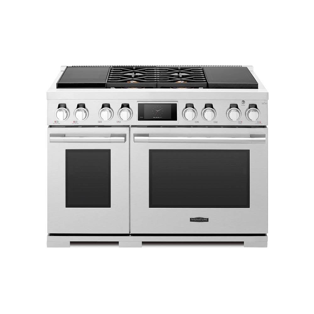 LG Signature Kitchen Suite - Dual Fuel Range, 48'', Sous Vide, Induction, Combi Steam Oven, Sabbath Mode, Self Clean and Speed Clean