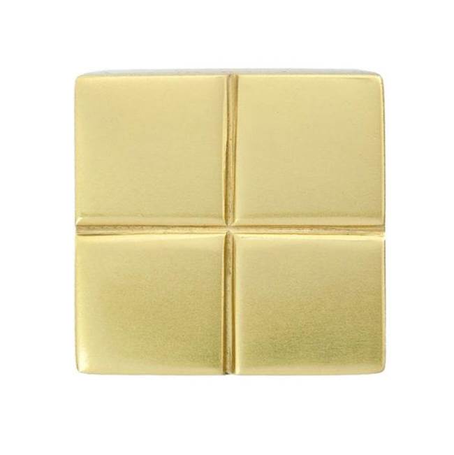 Lisa Jarvis - Four Square pull - SM - Satin Brass