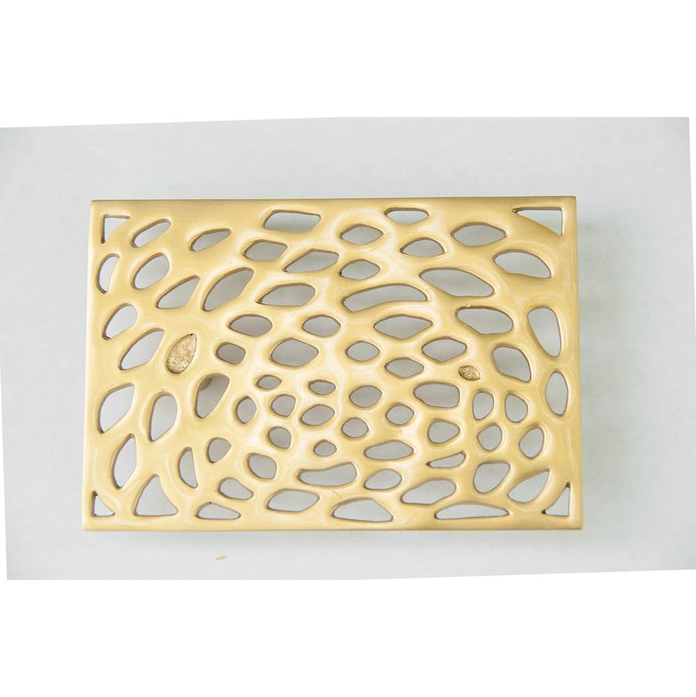 Lisa Jarvis - Lattice pull -LG - Satin Brass