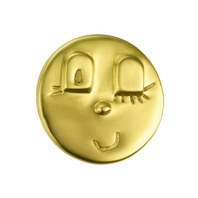 Lisa Jarvis - Winky Moon pull - Brass