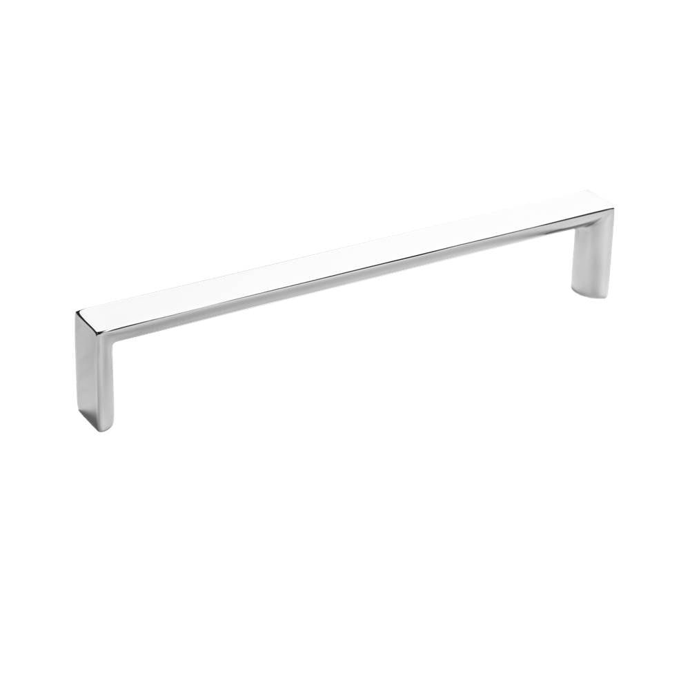 Linnea - Cabinet Pull, Polished Stainless Steel - Polished Stainless Steel