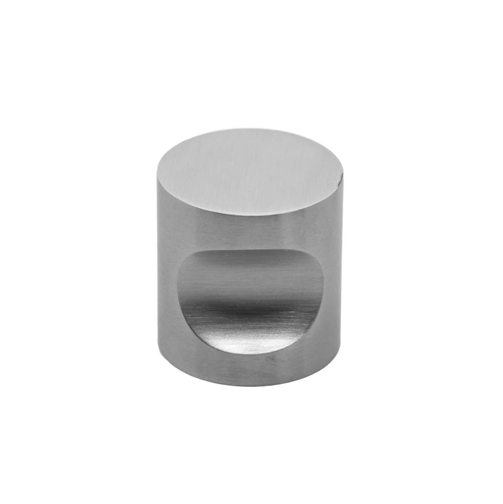 Linnea - Cabinet Knob, Satin Stainless Steel - Satin Stainless Steel