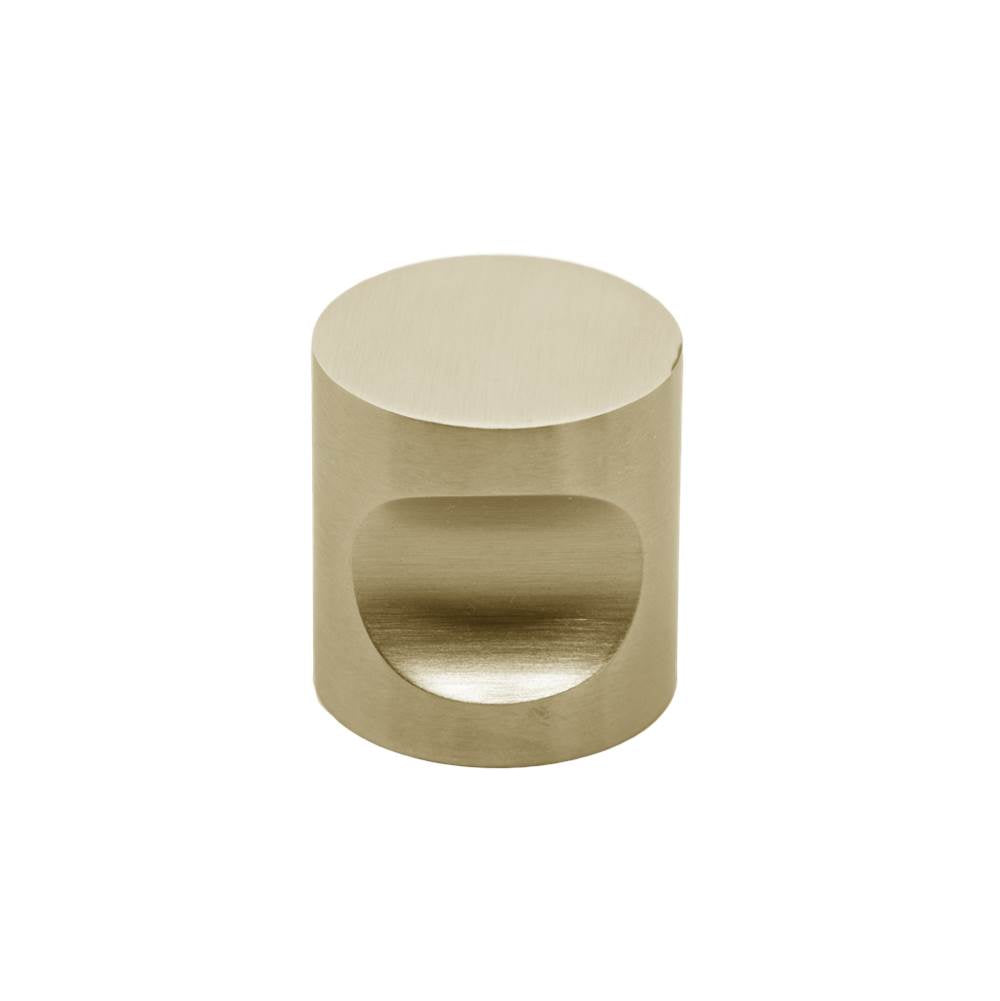 Linnea - Cabinet Knob, Satin Brass - Satin Brass