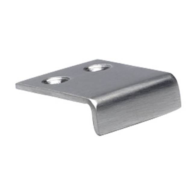 Linnea - Cabinet Pull, 28mm Length, 36mm Projection, 10mm Drop Down Lip, 304 Stainless Steel. - Satin Stainless Steel