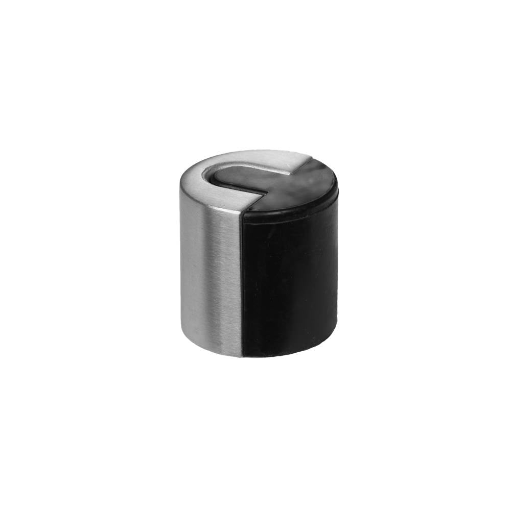 Linnea - Floor Door Stop, Satin Stainless Steel - Satin Stainless Steel