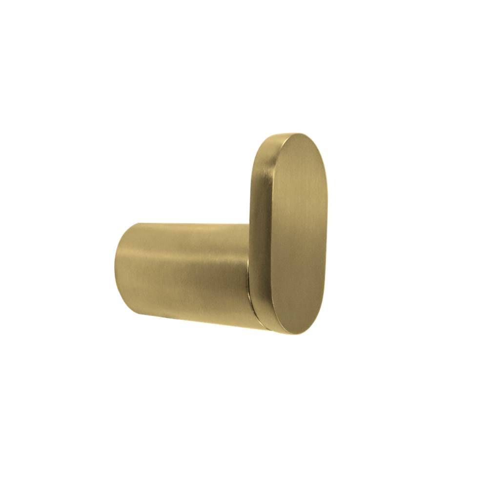 Linnea - Hooks, Satin Brass - Satin Brass
