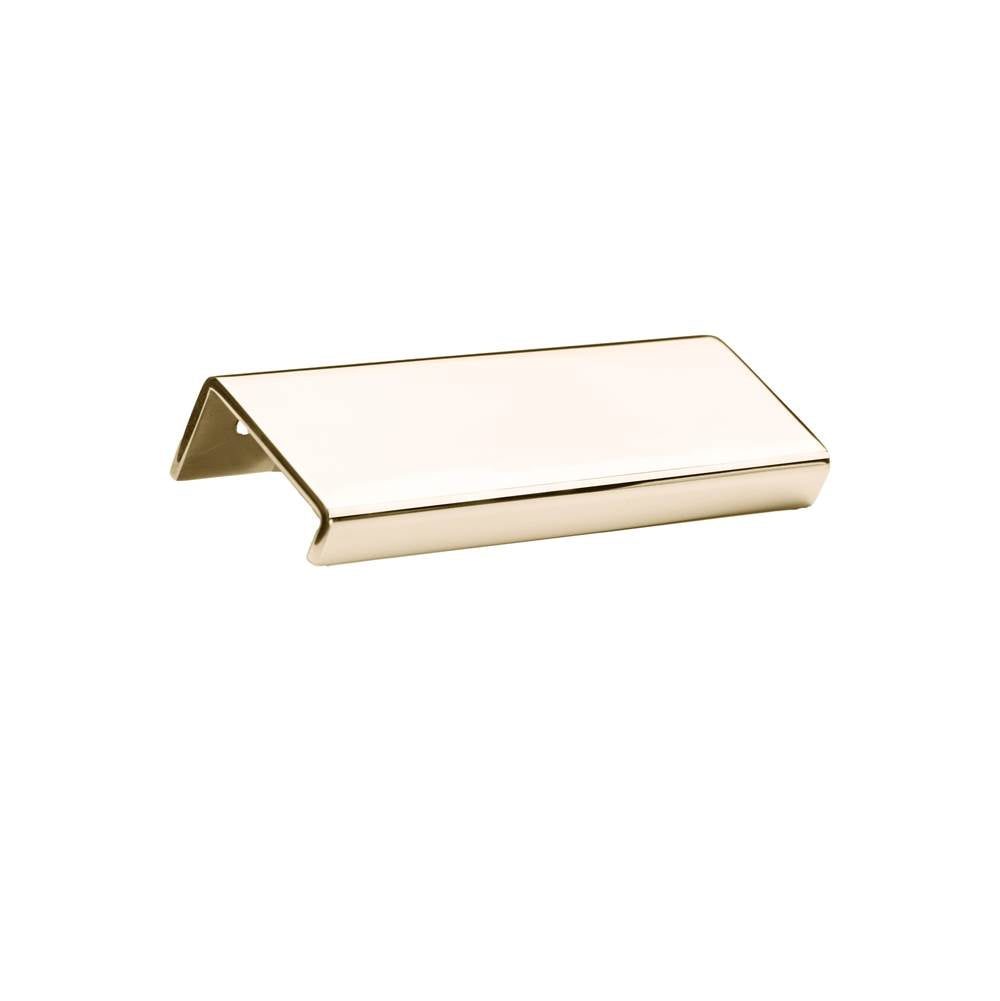 Linnea - Cabinet Pull, 500mm Length, 36mm Projection, 10mm Drop Down Lip, 304 Stainless Steel. - Pvd Titanium Gold