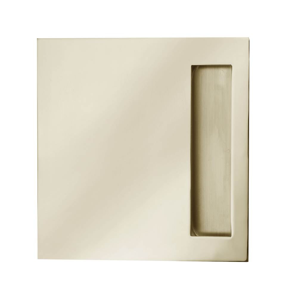 Linnea - Square Flush Pull, Titanium Gold - Titanium Gold