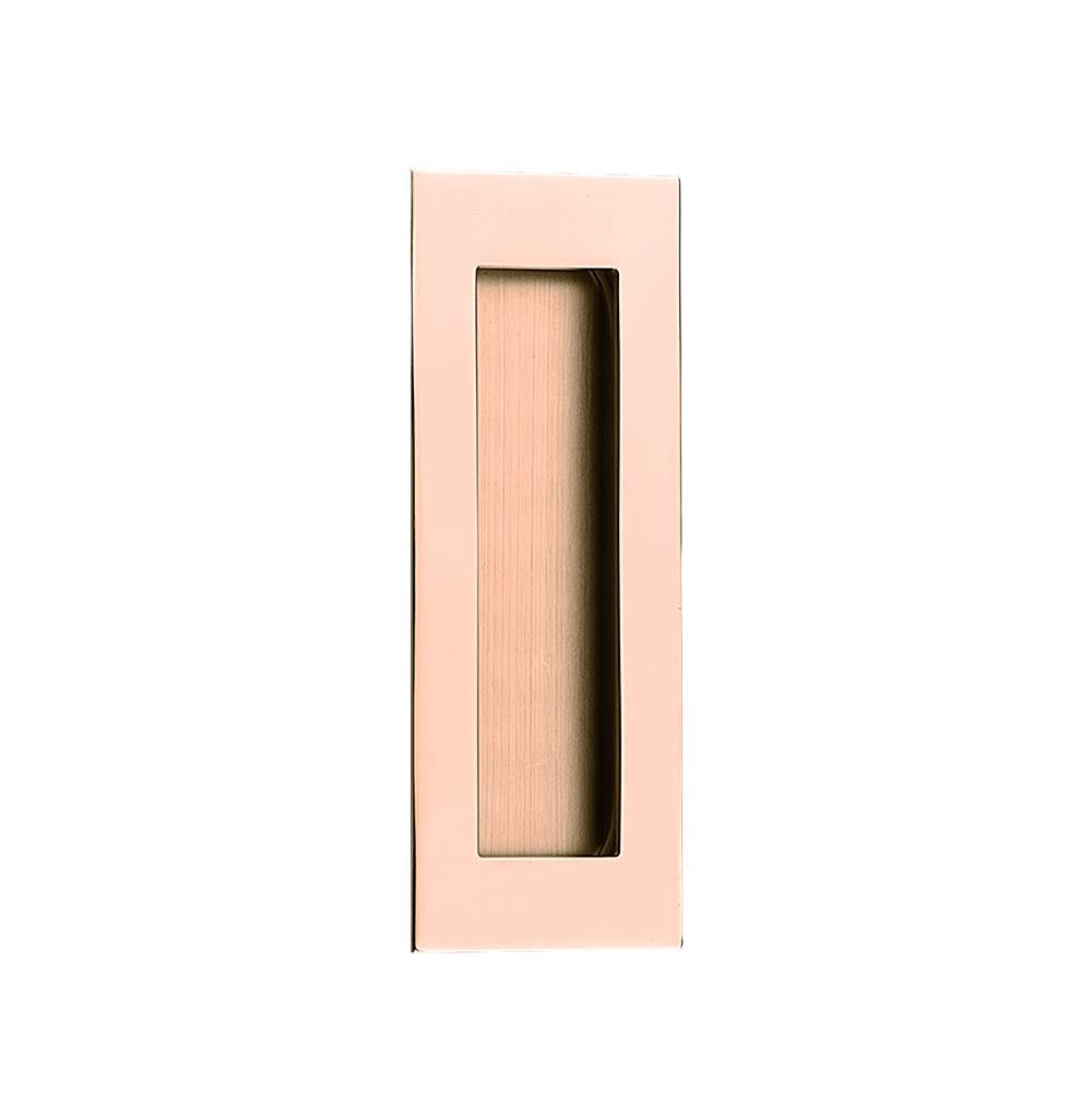 Linnea - Square Flush Pull, Titanium Gold - Titanium Gold