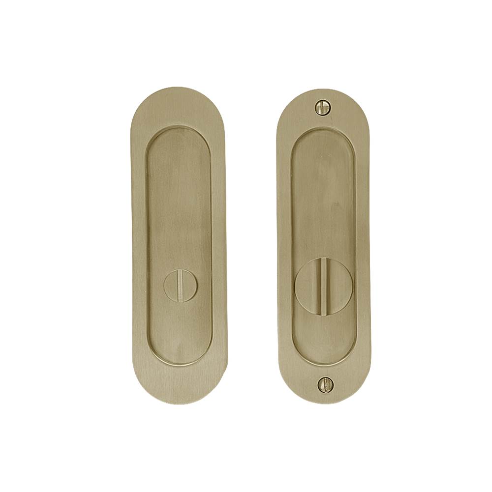 Linnea - Door Pulls, Satin Brass - Satin Brass