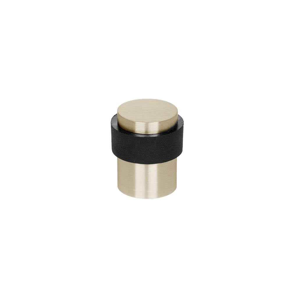 Linnea - Floor Door Stop, Satin Brass - Satin Brass