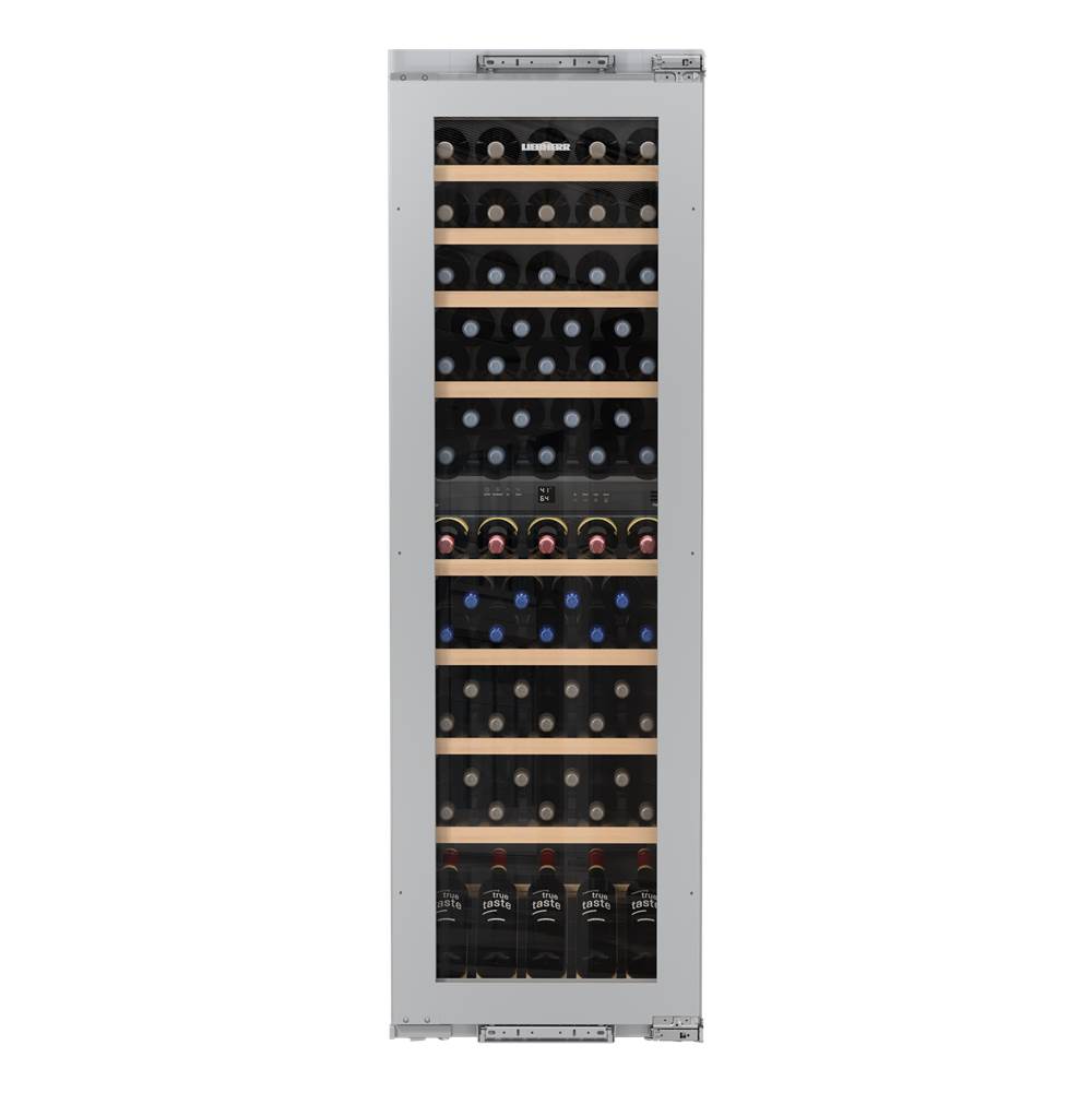 Liebherr - Fully Integrated 2-Zone Wine, Panel Ready - Silver