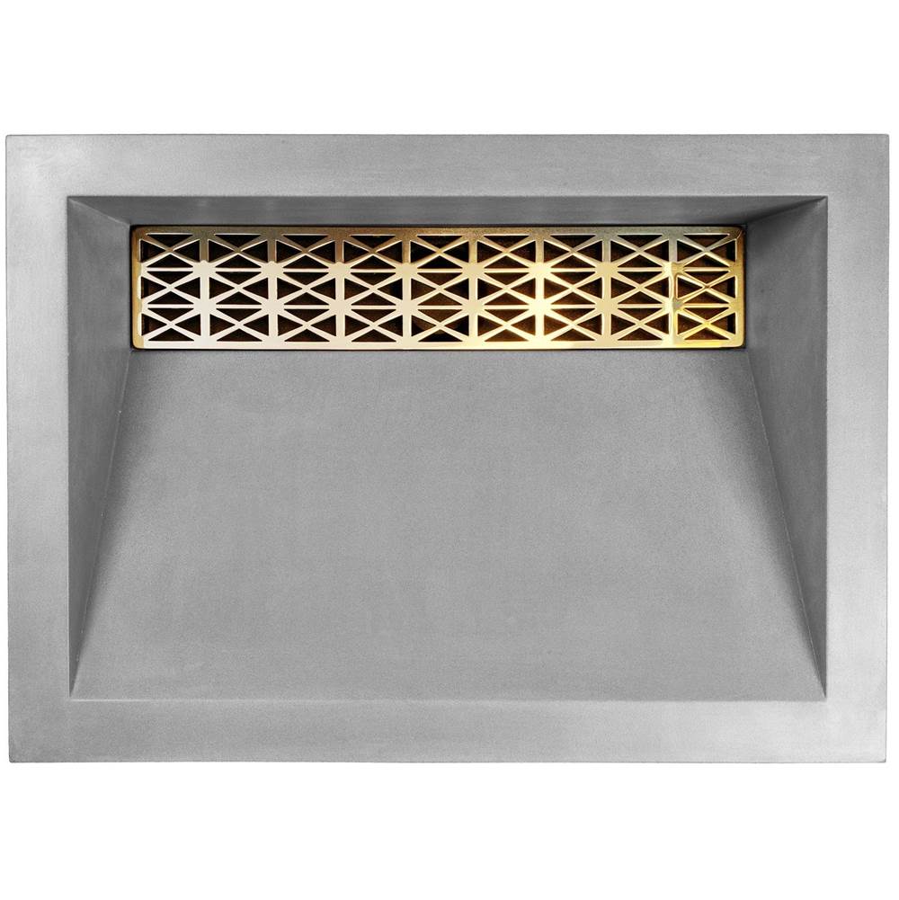 Linkasink - Spoke Bars - Decorative Grate for AC01 - Polished Unlacquered Brass