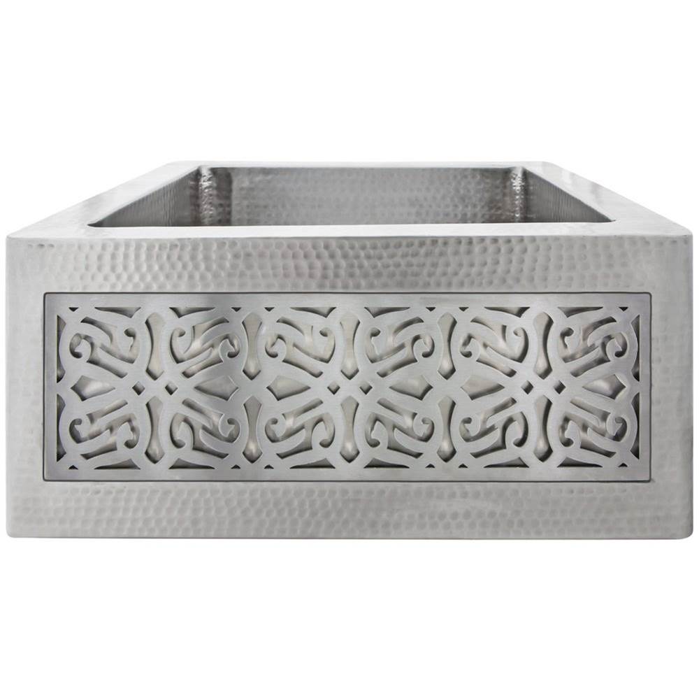 Linkasink - Panel Small - Tribal - Satin Stainless Steel - Satin Stainless Steel
