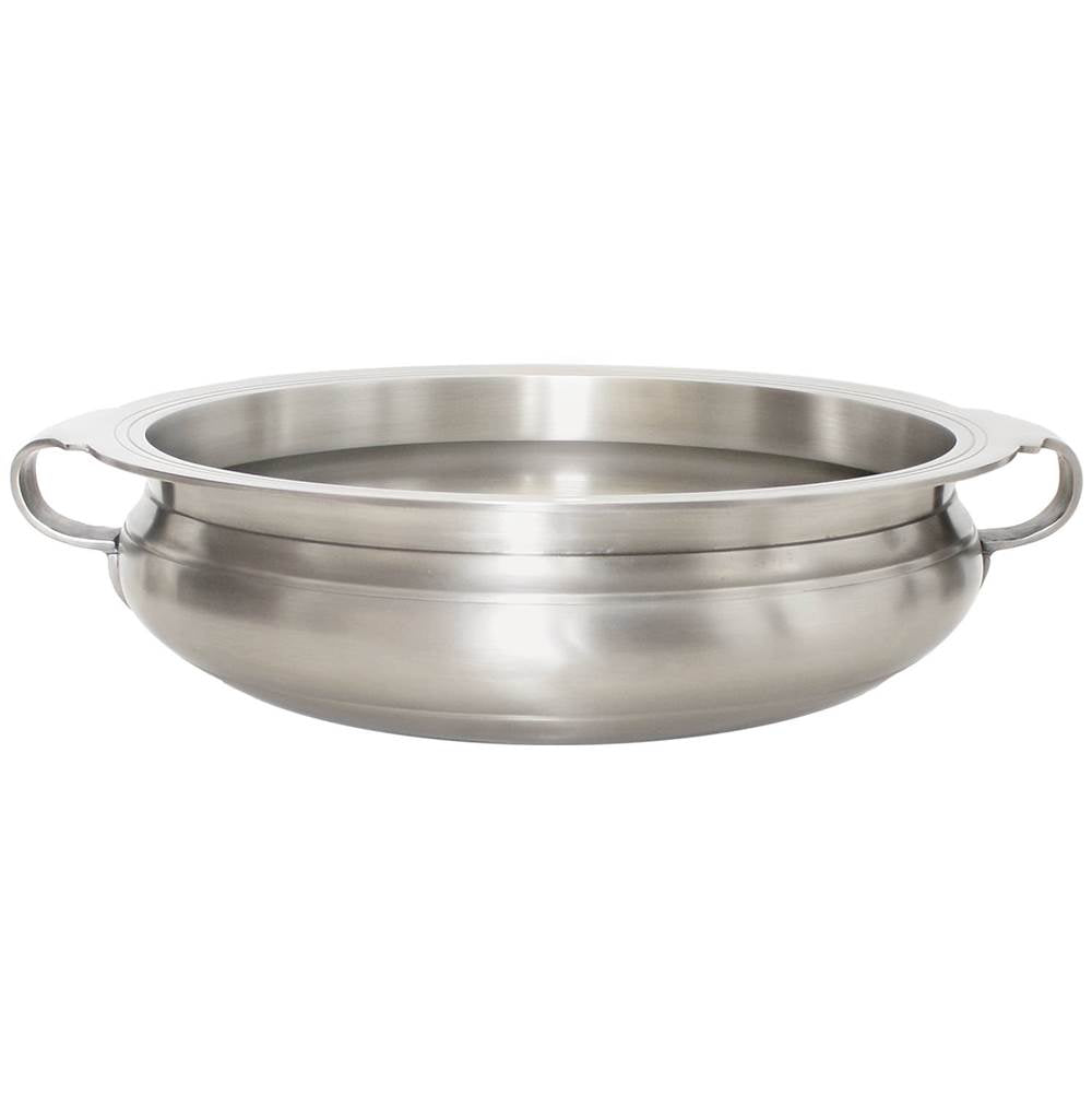 Linkasink - Bronze Bowl with Handles - White Bronze